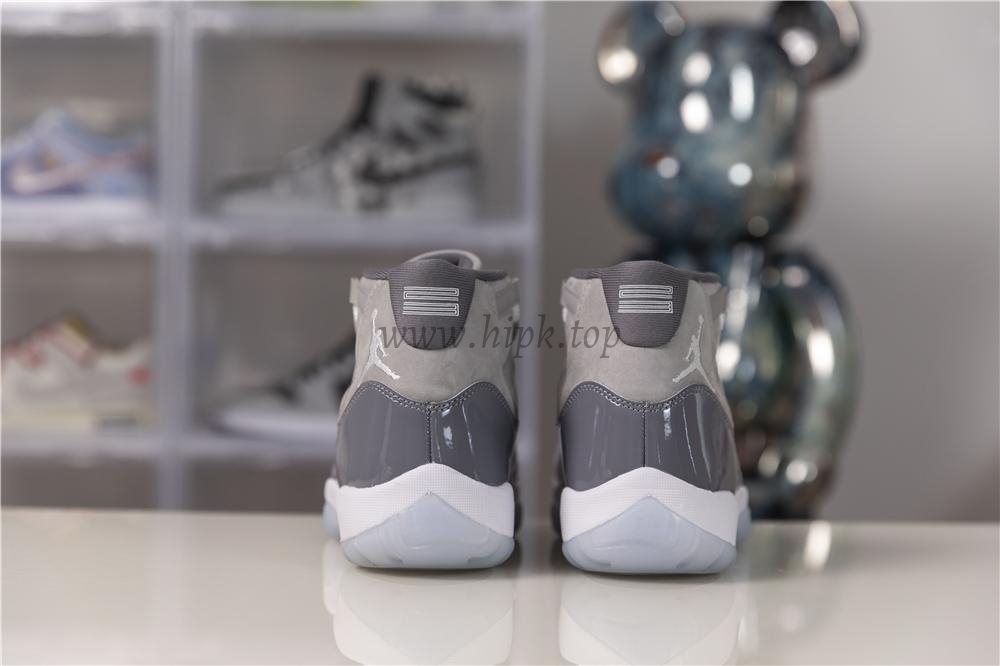 PK GOD Air Jordan 11 cool grey retail materials ready to ship