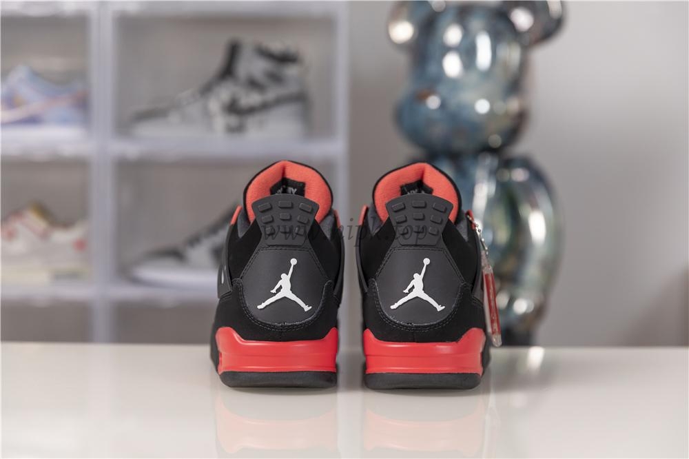 PK God Air Jordan 4 “Red Thunder”retail materials ready to ship