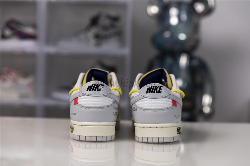 Pk God off white X dunk low the 50 NO.27 retail materials ready to ship