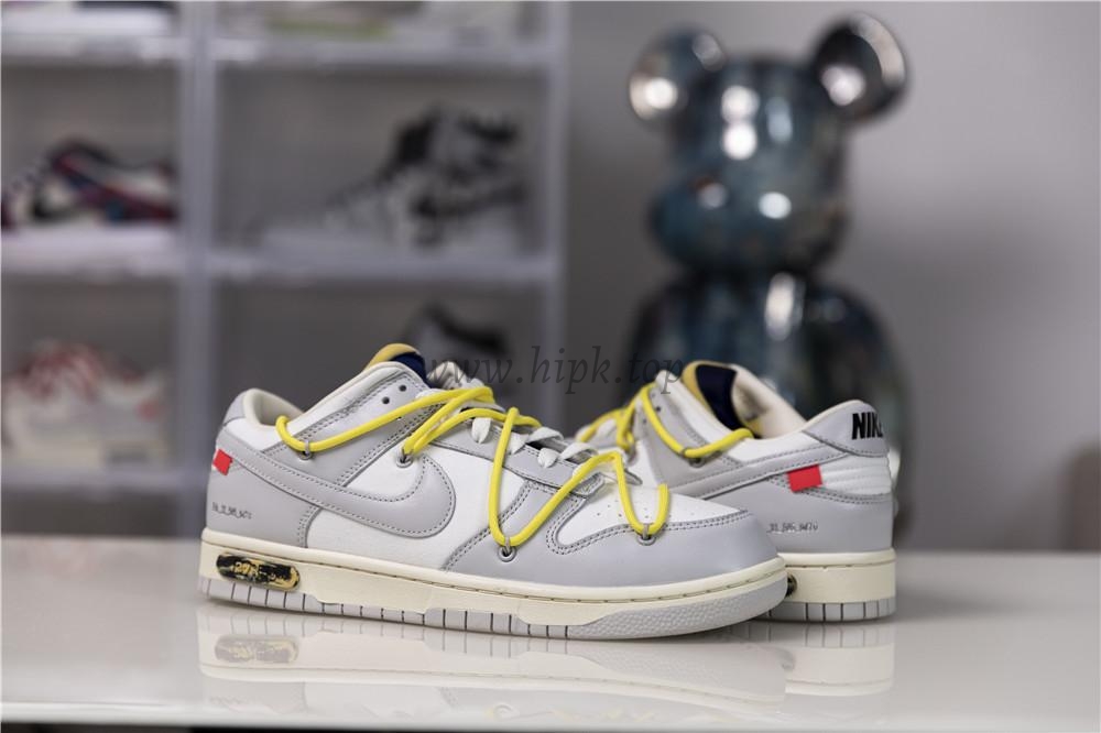 Pk God off white X dunk low the 50 NO.27 retail materials ready to ship