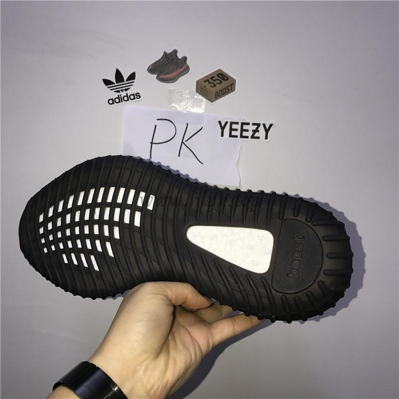 Ad*s factory materails yeezy 350 v2 black greenby9611 pk exclusive limited（shipped based on euro size)