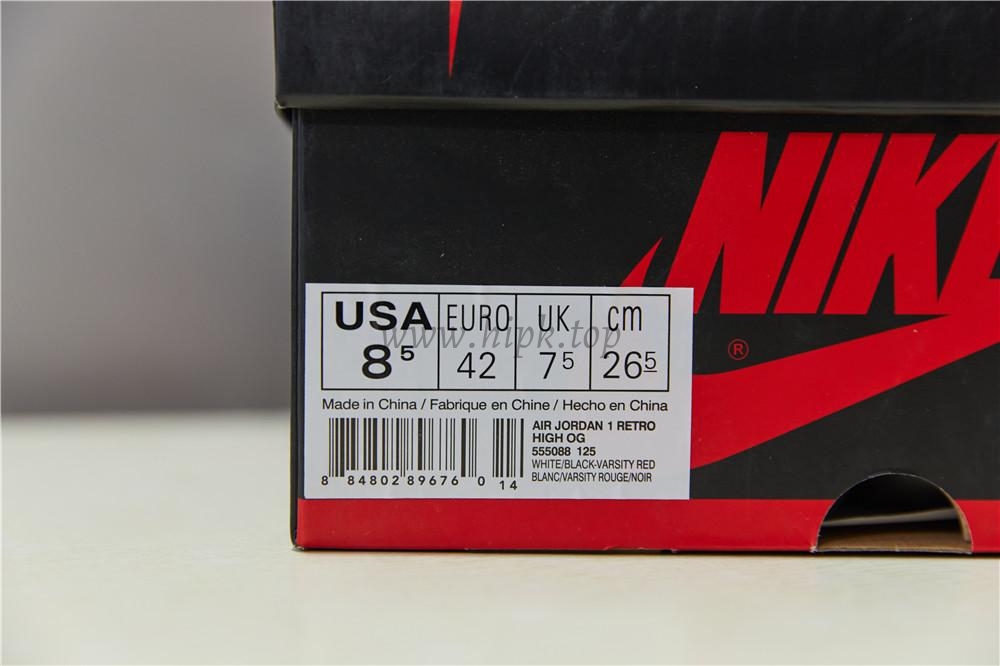 AIR JORDAN 1 OG RETRO HIGH BLACK TOE BEST VERSION