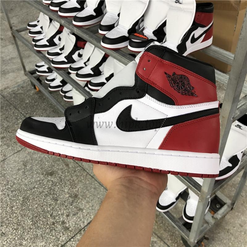 AIR JORDAN 1 OG RETRO HIGH BLACK TOE BEST VERSION