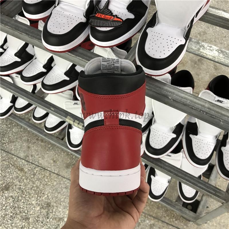 AIR JORDAN 1 OG RETRO HIGH BLACK TOE BEST VERSION