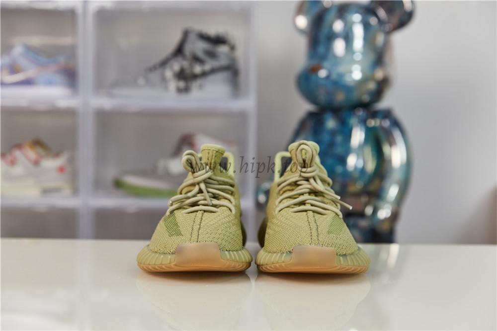 exclusive pk god yeezy 350 v2 sulfur with real premeknit from huayiyi which offer primeknit to Ad*s directly ready to ship