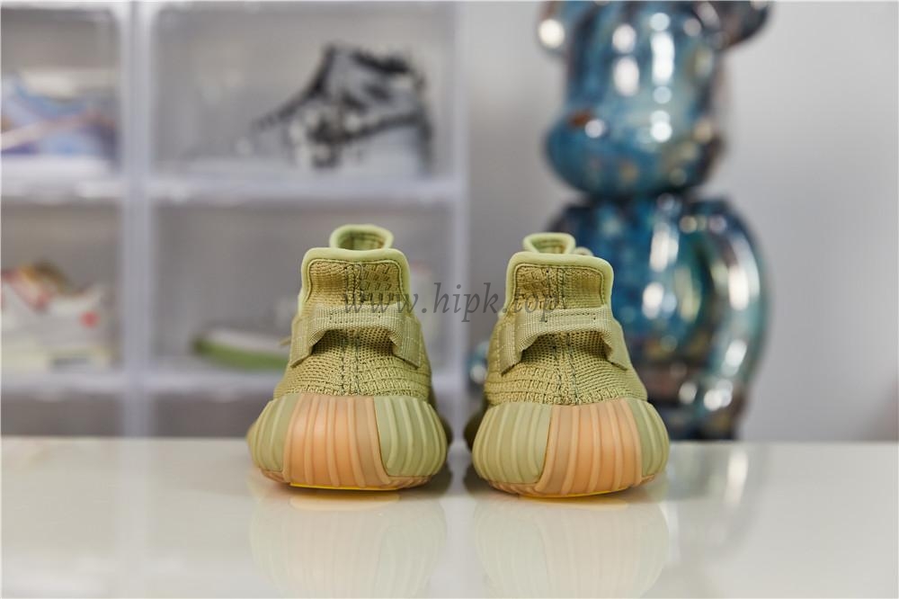 exclusive pk god yeezy 350 v2 sulfur with real premeknit from huayiyi which offer primeknit to Ad*s directly ready to ship