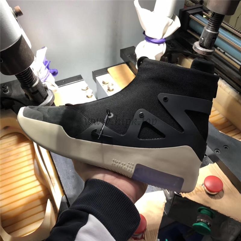 EXCLUSIVE RETAIL PK GOD NIKE AIR FEAR OF GOD 1 LIGHT BLACK/BLACK AAR4237-001READY TO SHIP