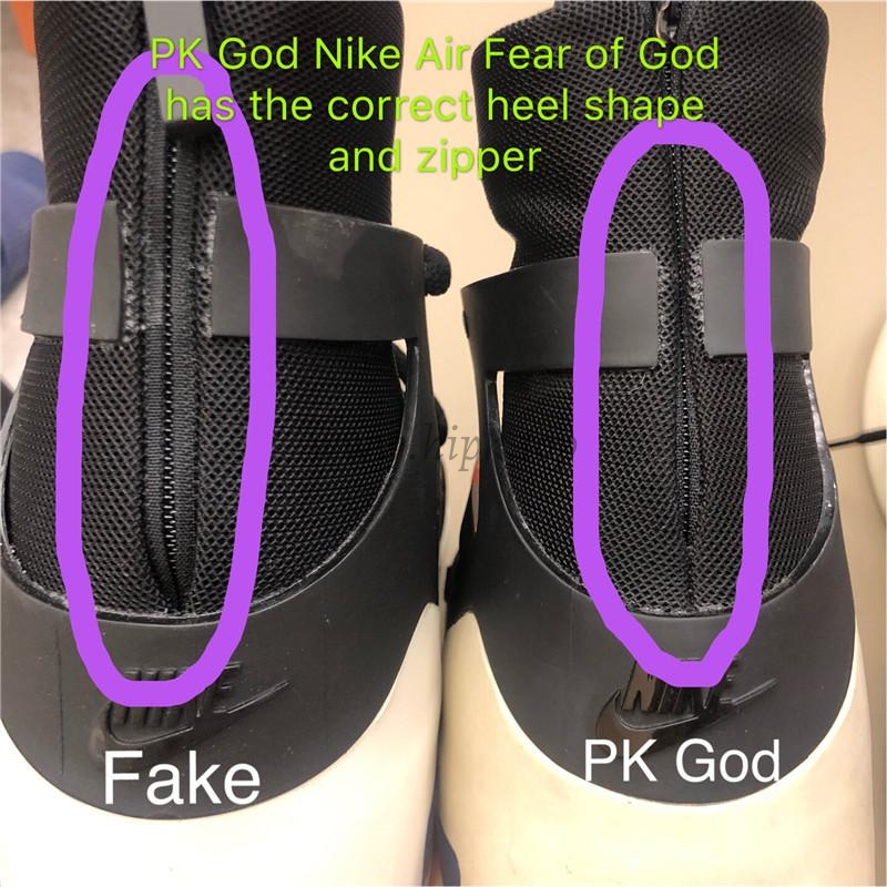 EXCLUSIVE RETAIL PK GOD NIKE AIR FEAR OF GOD 1 LIGHT BLACK/BLACK AAR4237-001READY TO SHIP