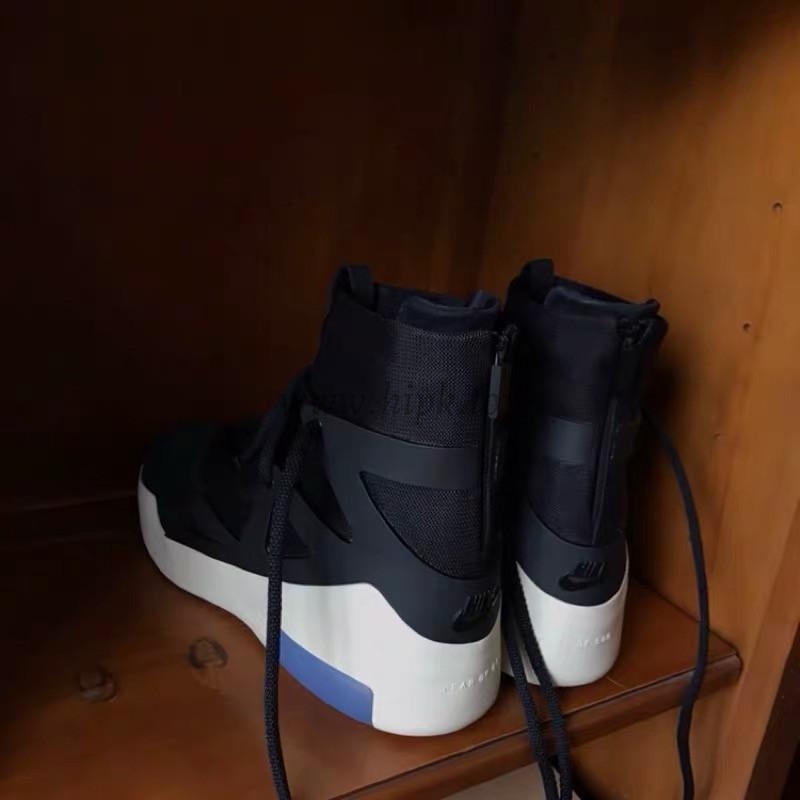 EXCLUSIVE RETAIL PK GOD NIKE AIR FEAR OF GOD 1 LIGHT BLACK/BLACK AAR4237-001READY TO SHIP