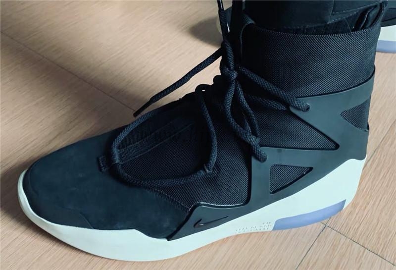 EXCLUSIVE RETAIL PK GOD NIKE AIR FEAR OF GOD 1 LIGHT BLACK/BLACK AAR4237-001READY TO SHIP