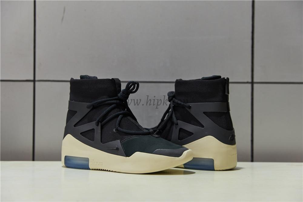 EXCLUSIVE RETAIL PK GOD NIKE AIR FEAR OF GOD 1 LIGHT BLACK/BLACK AAR4237-001READY TO SHIP