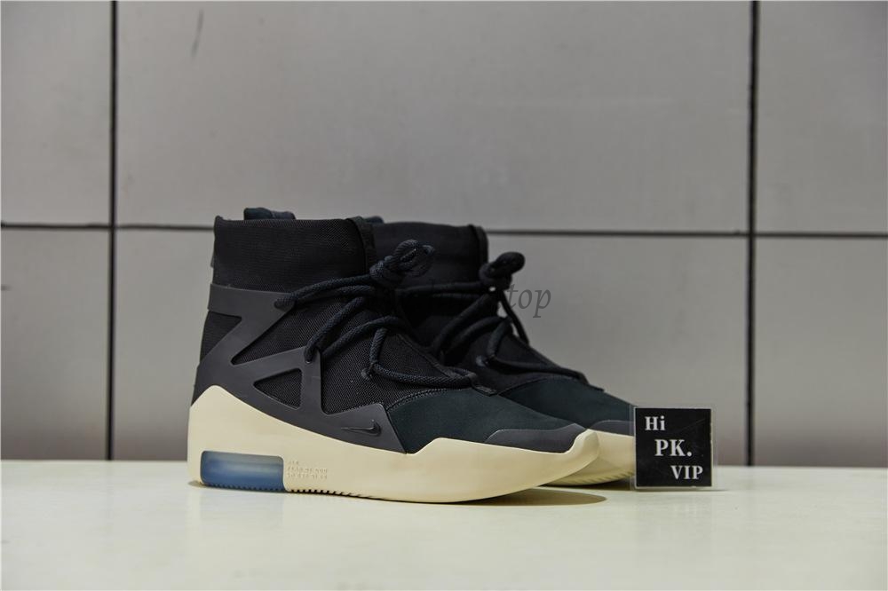 EXCLUSIVE RETAIL PK GOD NIKE AIR FEAR OF GOD 1 LIGHT BLACK/BLACK AAR4237-001READY TO SHIP