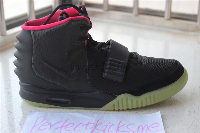 God Air Yeezy 2 Solar RedReal materials Limited pairs