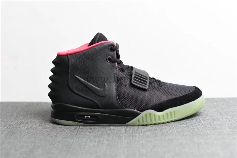 God Air Yeezy 2 Solar RedReal materials Limited pairs