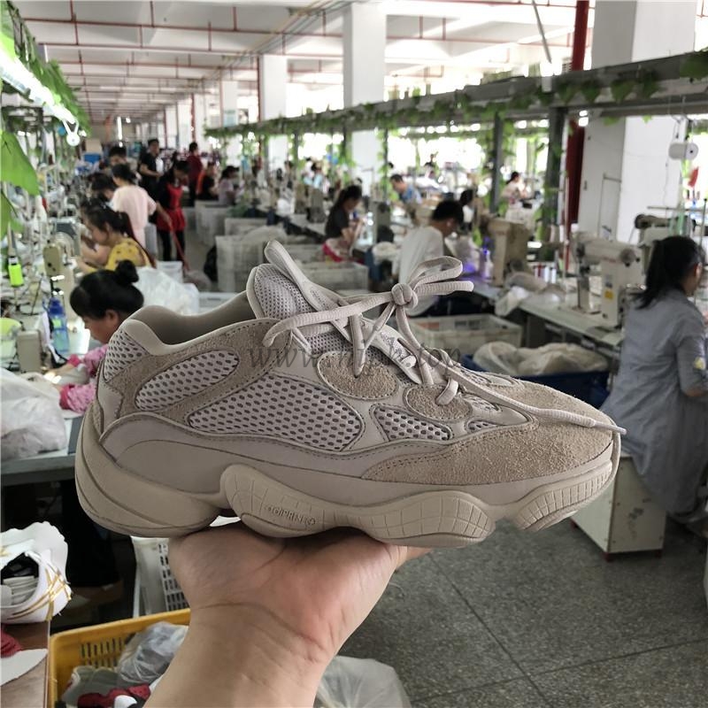 GodYEEZY 500 DESERT RAT BLUSH retail sample version ready to ship