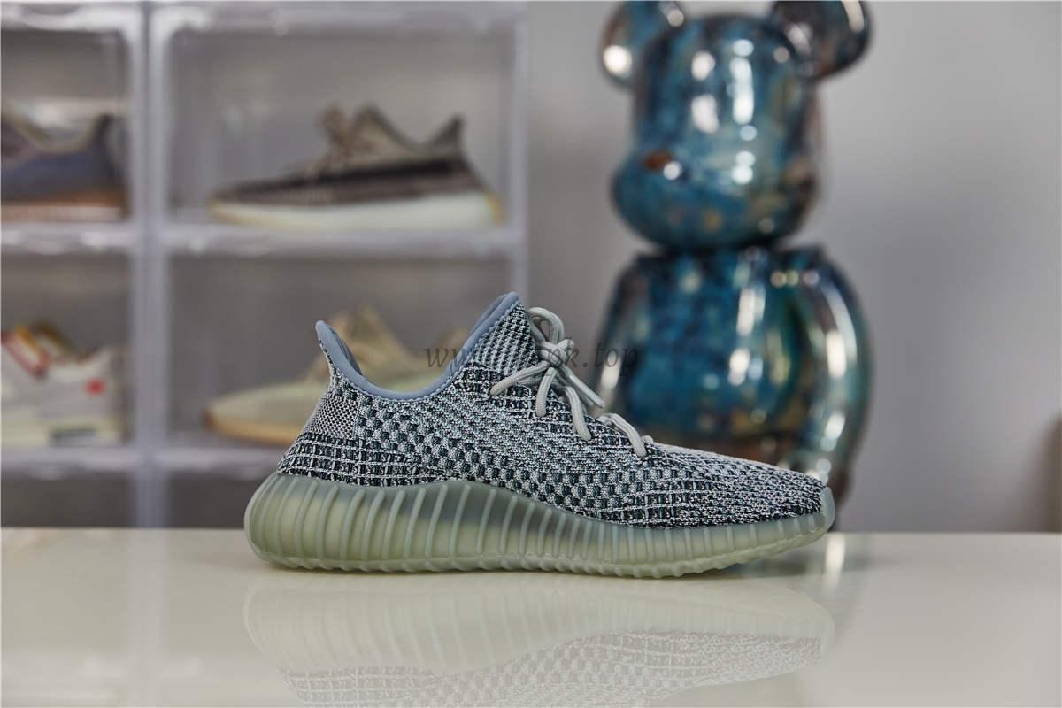 pk god Ad*s yeezy boost 350 v2 ash blue retail materials ready to ship