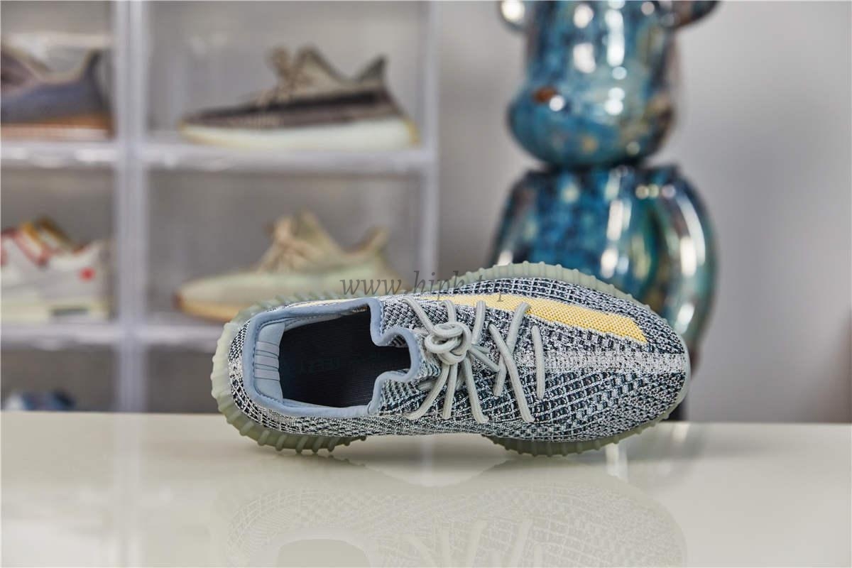 pk god Ad*s yeezy boost 350 v2 ash blue retail materials ready to ship