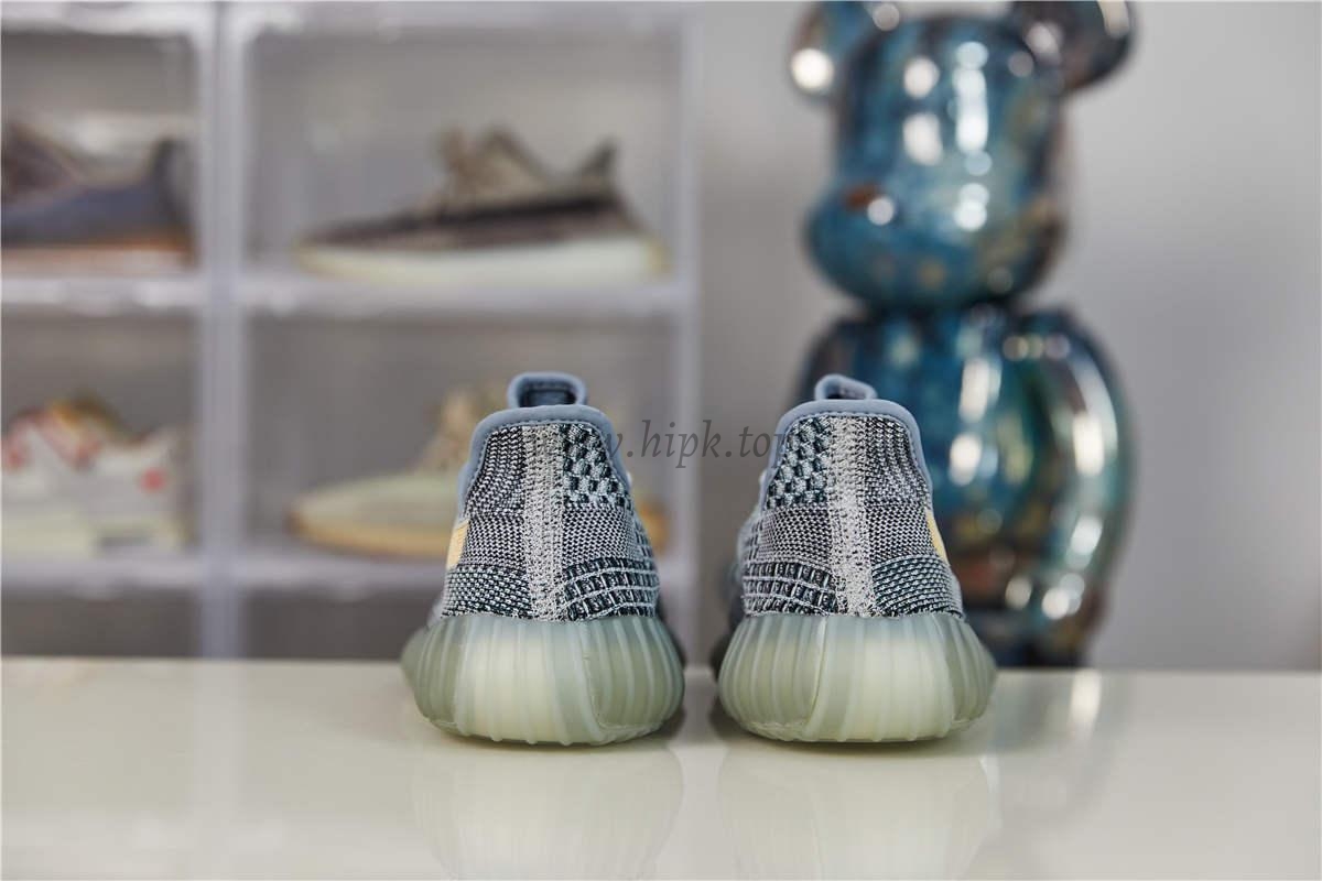 pk god Ad*s yeezy boost 350 v2 ash blue retail materials ready to ship