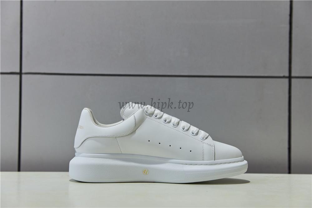 PK GOD ALXNDER MC MCQUEEN Paris white leather heel best version ready to ship