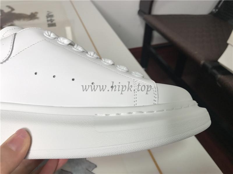 PK GOD ALXNDER MC MCQUEEN Paris white leather heel best version ready to ship