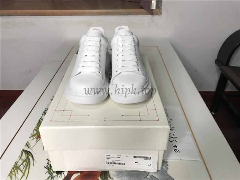 PK GOD ALXNDER MC MCQUEEN Paris white leather heel best version ready to ship