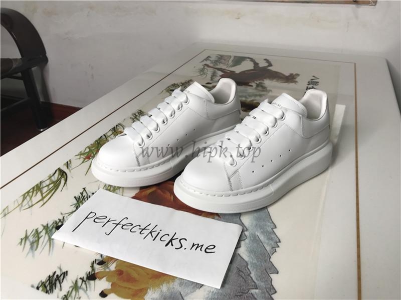 PK GOD ALXNDER MC MCQUEEN Paris white leather heel best version ready to ship