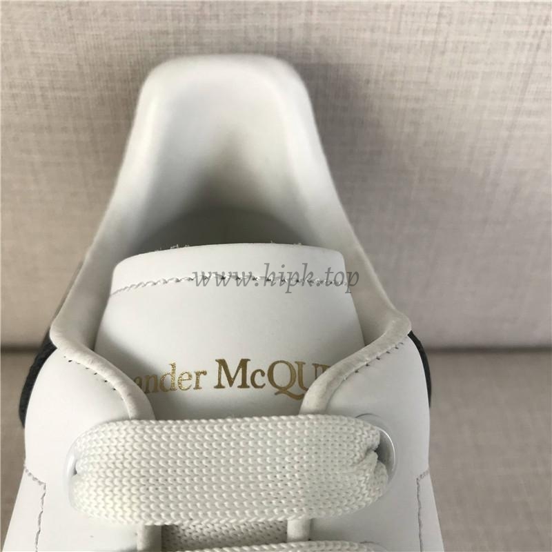 PK GOD Alxnder MC McQueen White smooth calf leather toe black leather heelbest version ready to ship