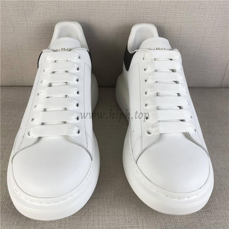 PK GOD Alxnder MC McQueen White smooth calf leather toe black leather heelbest version ready to ship