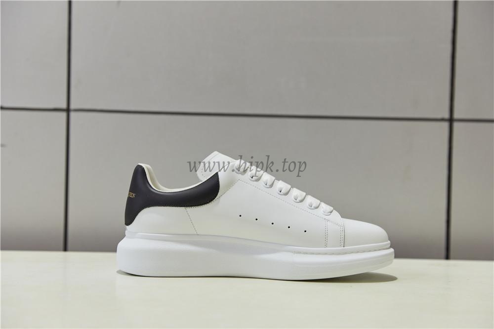 PK GOD Alxnder MC McQueen White smooth calf leather toe black leather heelbest version ready to ship