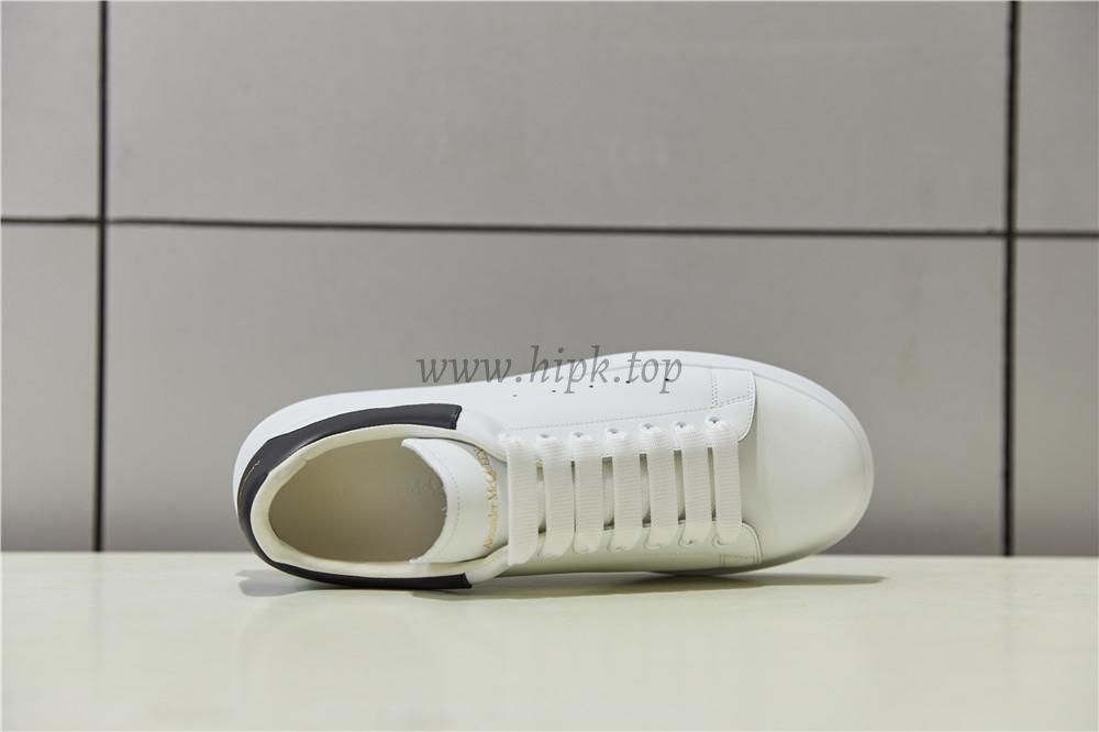 PK GOD Alxnder MC McQueen White smooth calf leather toe black leather heelbest version ready to ship