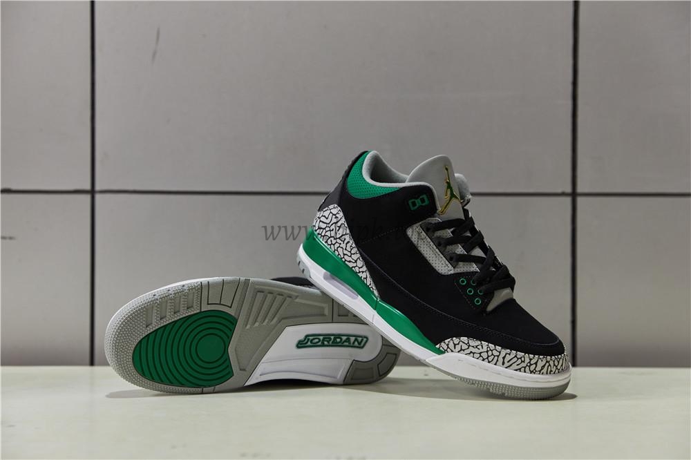 PK GOD Jordan 3 Retro Pine Green Retail Materials Ready to Ship