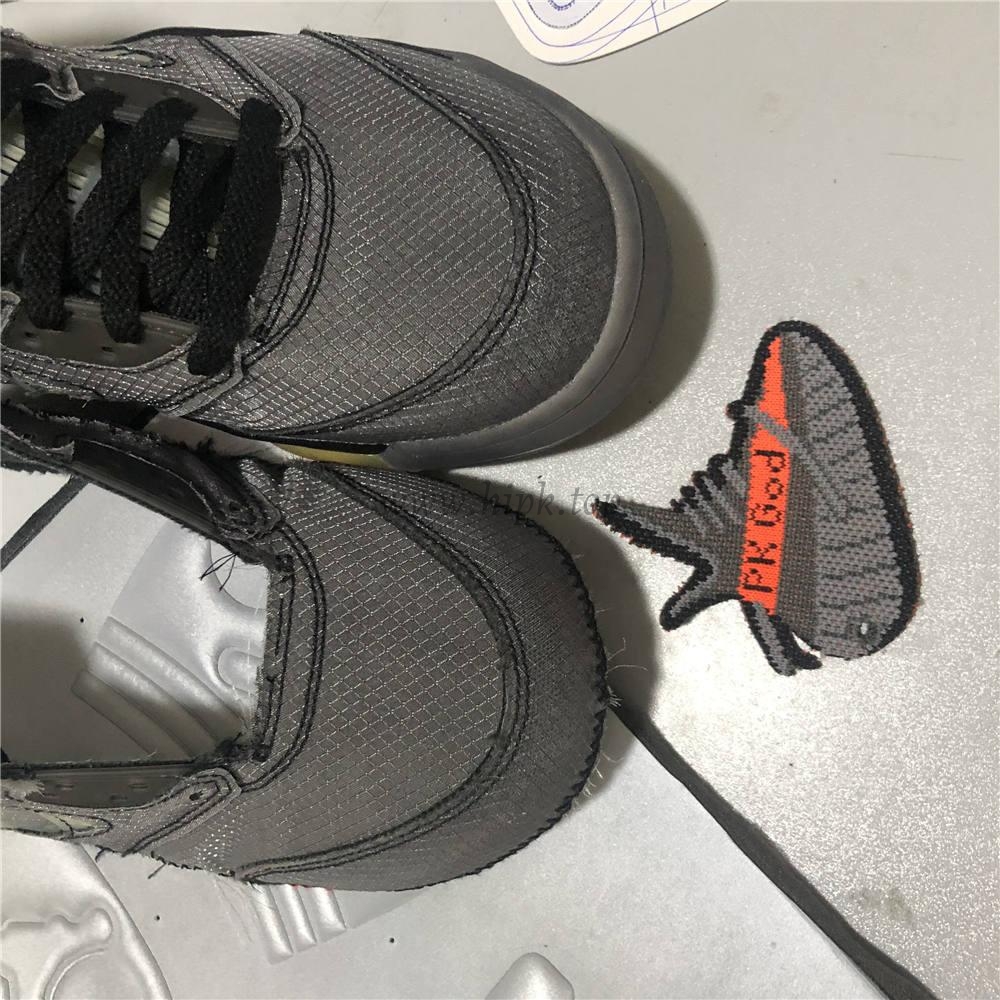 PK GOD Jordan 5 Retro Off-White Black CT8480 retail materials ready to ship