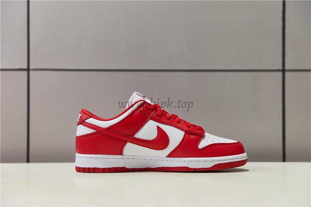 PK GOD Nike Dunk Low University Red Retail Materials Ready to Ship