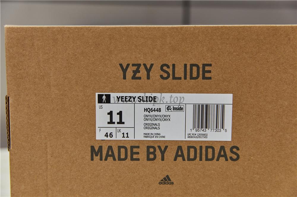 pk god Ad*s yeezy slide onyx retail materials ready to ship