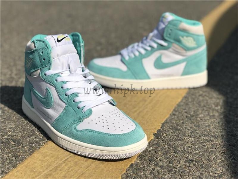 PK God Air Jordan 1 Turbo Green retail materials ready to ship