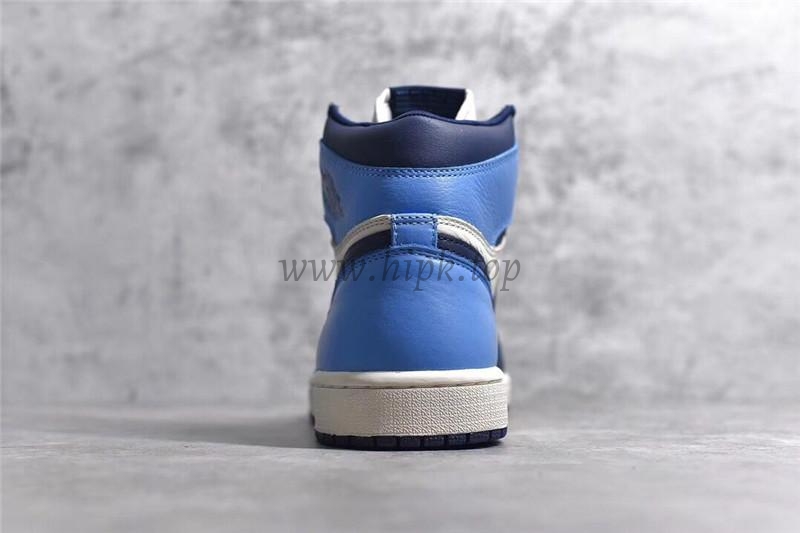 PK God Air Jordan 1 retro high OG Obsidian retail leather ready to ship