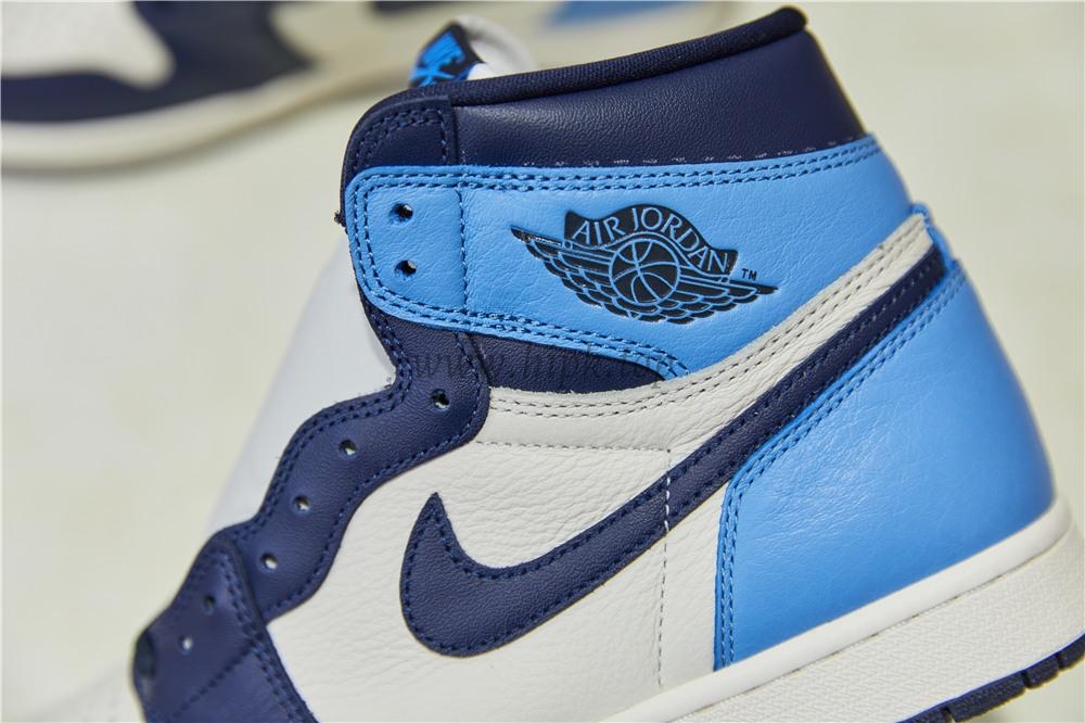 PK God Air Jordan 1 retro high OG Obsidian retail leather ready to ship