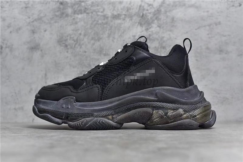 PK God Balencia Paris triple s all black2019 version newest sole official with retail materials ready to ship