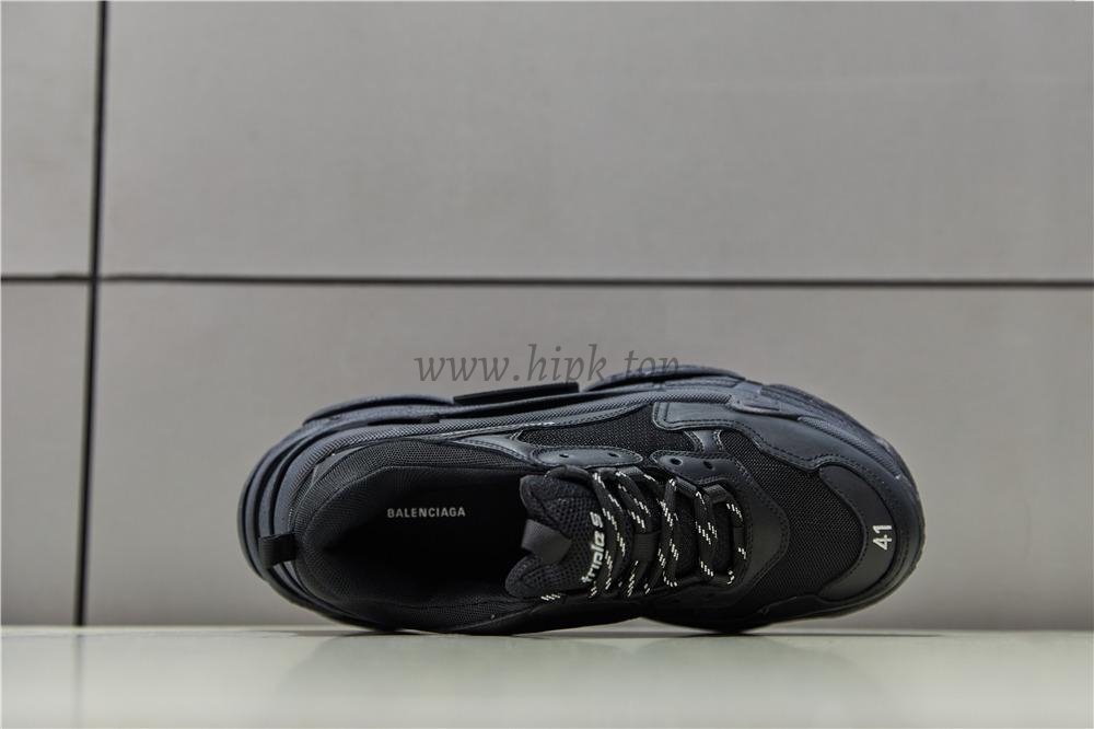 PK God Balencia Paris triple s all black2019 version newest sole official with retail materials ready to ship