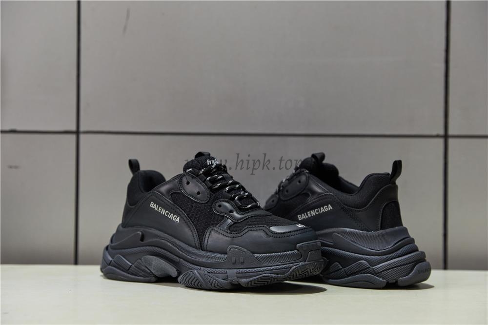 PK God Balencia Paris triple s all black2019 version newest sole official with retail materials ready to ship