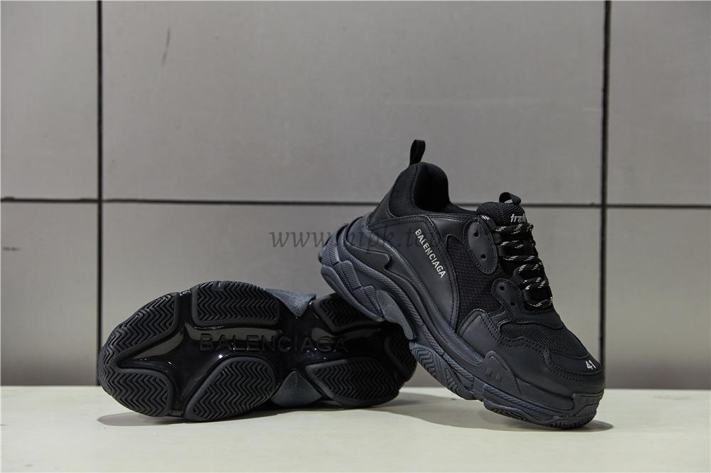 PK God Balencia Paris triple s all black2019 version newest sole official with retail materials ready to ship