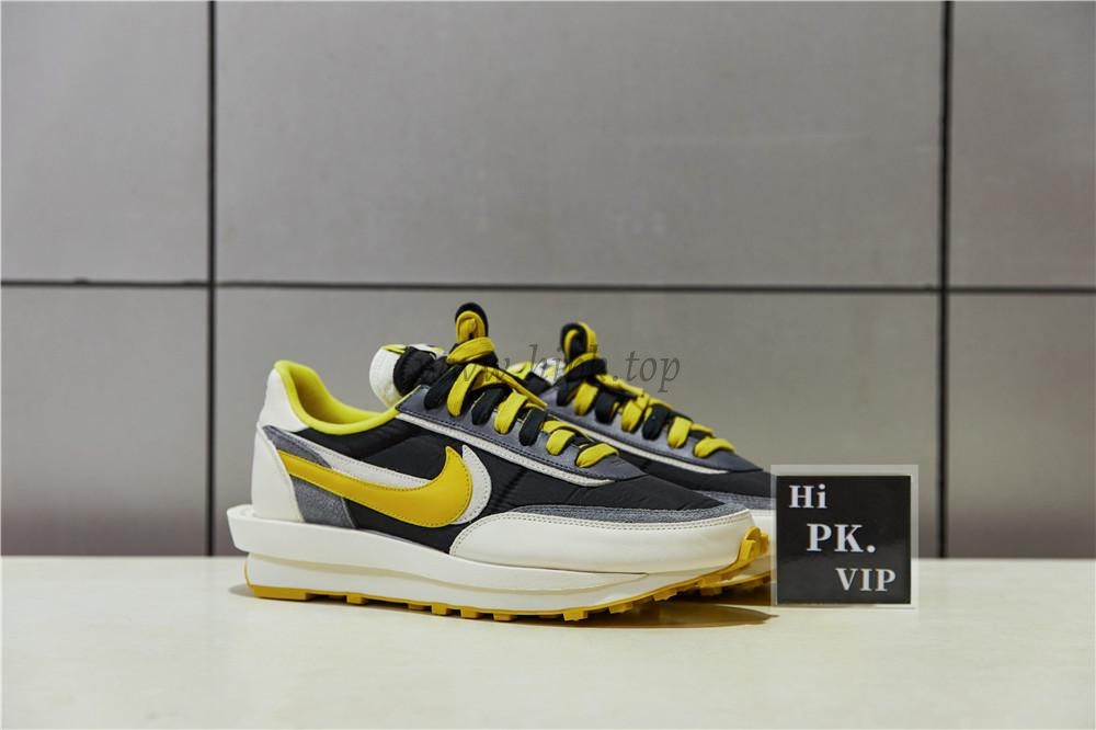 PK God LDWaffle x sacai x UNDERCOVER Black and Bright Citron retail materials ready to ship