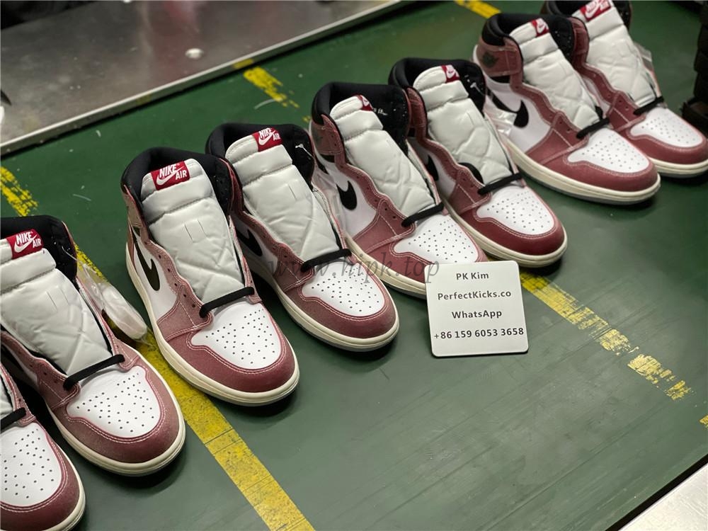 PK God Trophy Room X air Jordan 1 high retro OG Chicago retail materials ready to ship