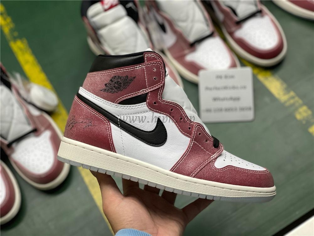 PK God Trophy Room X air Jordan 1 high retro OG Chicago retail materials ready to ship