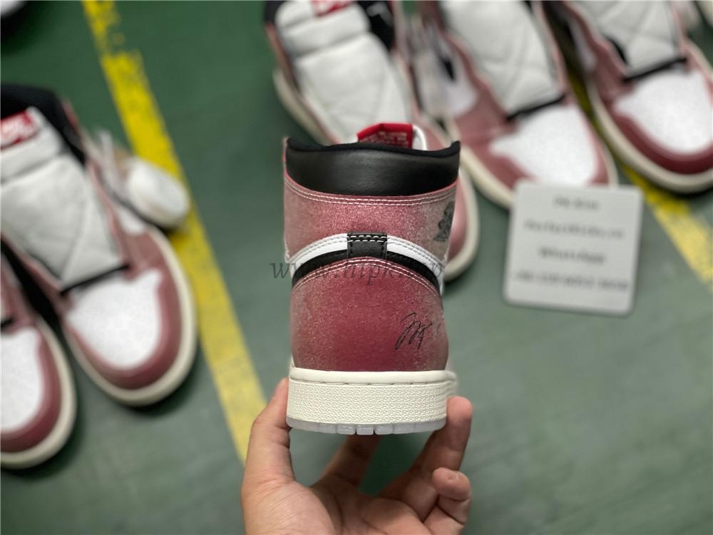 PK God Trophy Room X air Jordan 1 high retro OG Chicago retail materials ready to ship