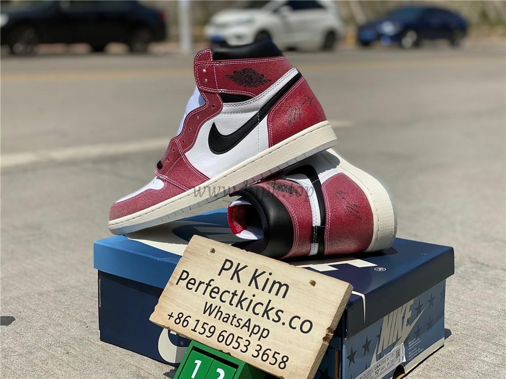 PK God Trophy Room X air Jordan 1 high retro OG Chicago retail materials ready to ship