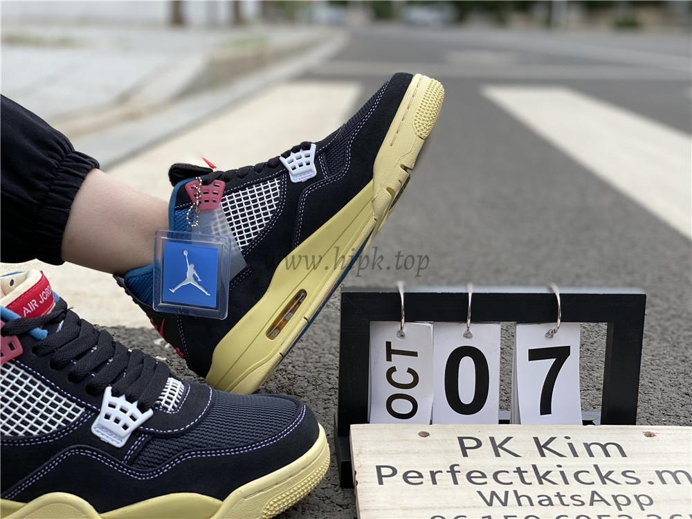 PK God Union x Air Jordan 4 OFF Nior retail materials ready to ship