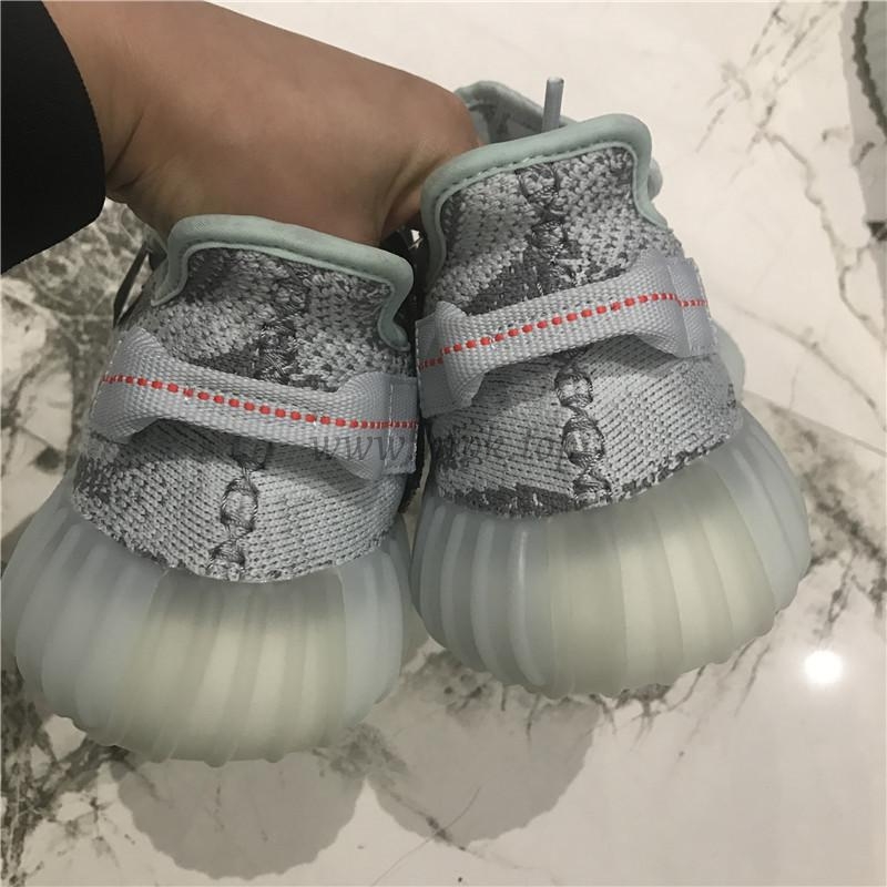 pk god yeezy 350 v2 blue tint with real premeknit from huayiyi which offer primeknit to Ad*s directly