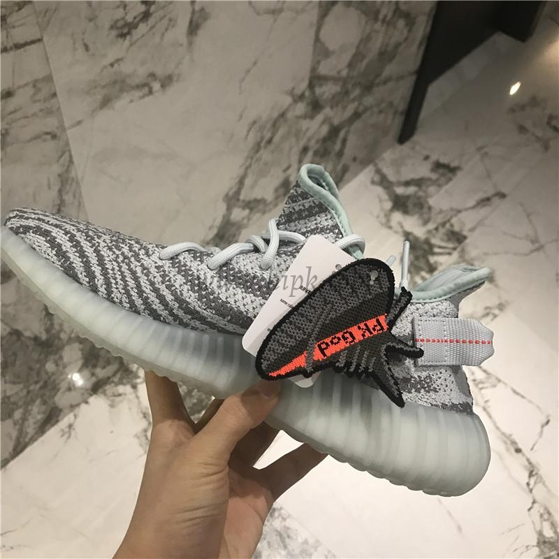 pk god yeezy 350 v2 blue tint with real premeknit from huayiyi which offer primeknit to Ad*s directly