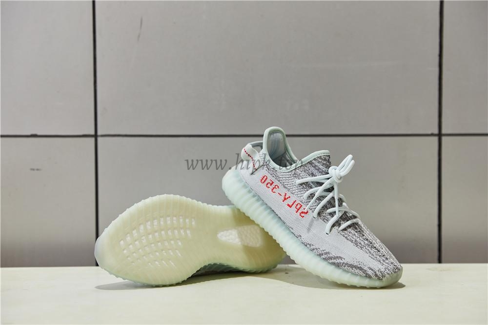 pk god yeezy 350 v2 blue tint with real premeknit from huayiyi which offer primeknit to Ad*s directly